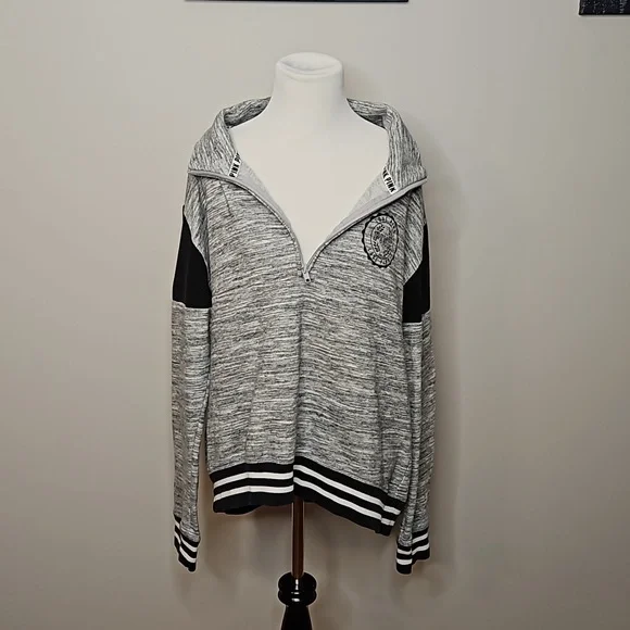 Victoria's Secret PINK Terry Zip-up Pullover - Picture 12 of 13